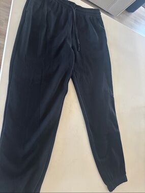 YITTY Black Women's Drawstring Jogger Pants Medium M